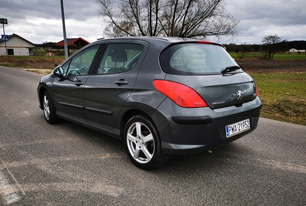 Peugeot 308 cena 15900 przebieg: 235600, rok produkcji 2008 z Wągrowiec małe 137